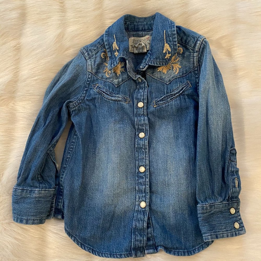 Ralph Lauren 2T Denim Western Shirt